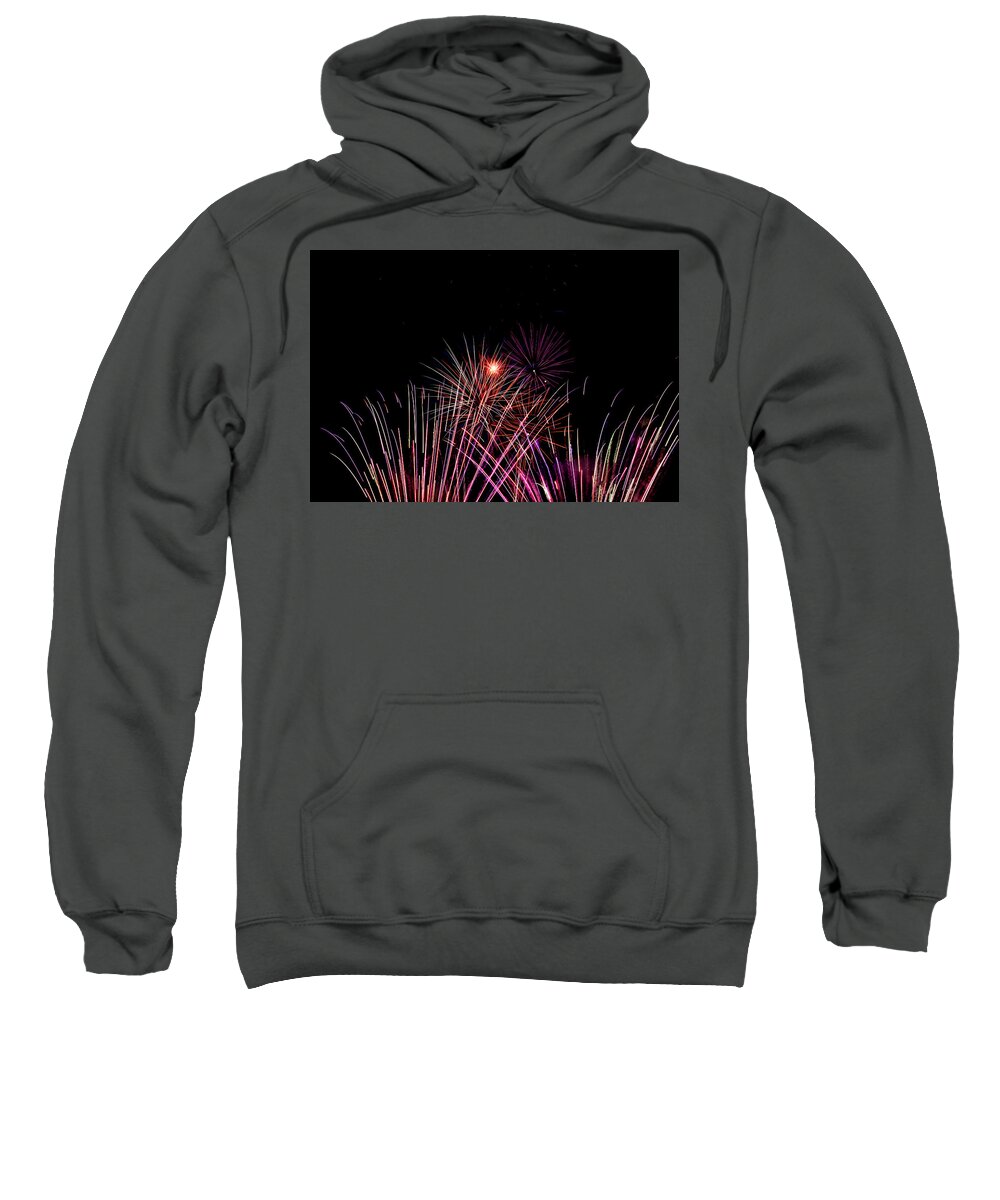 Fireworks Sweatshirt featuring the photograph Efw-17-35 by Frank Henley