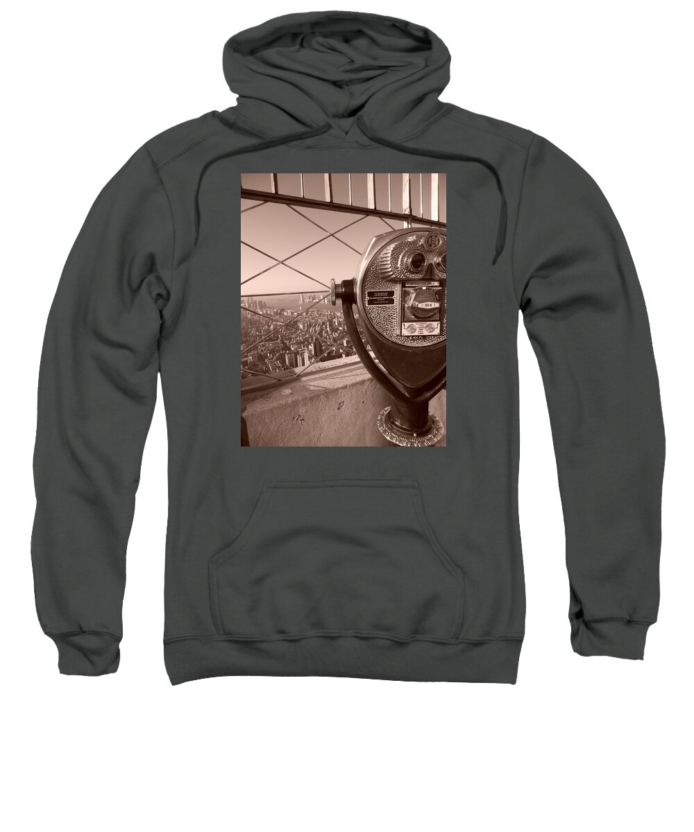 Empire Sweatshirt featuring the photograph Empire State of Mind by Natalie Claire Bradley