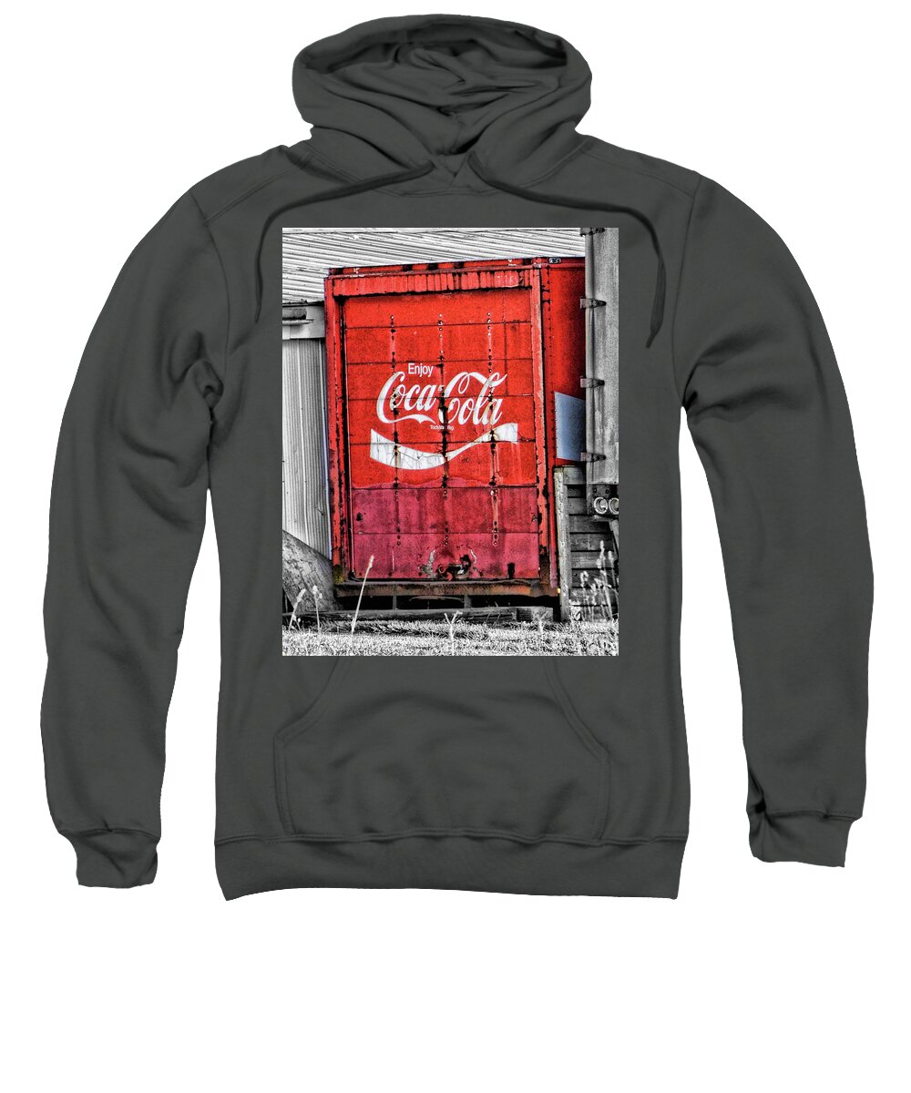 Coca Cola Sweatshirt featuring the photograph Enjoy by Traci Cottingham