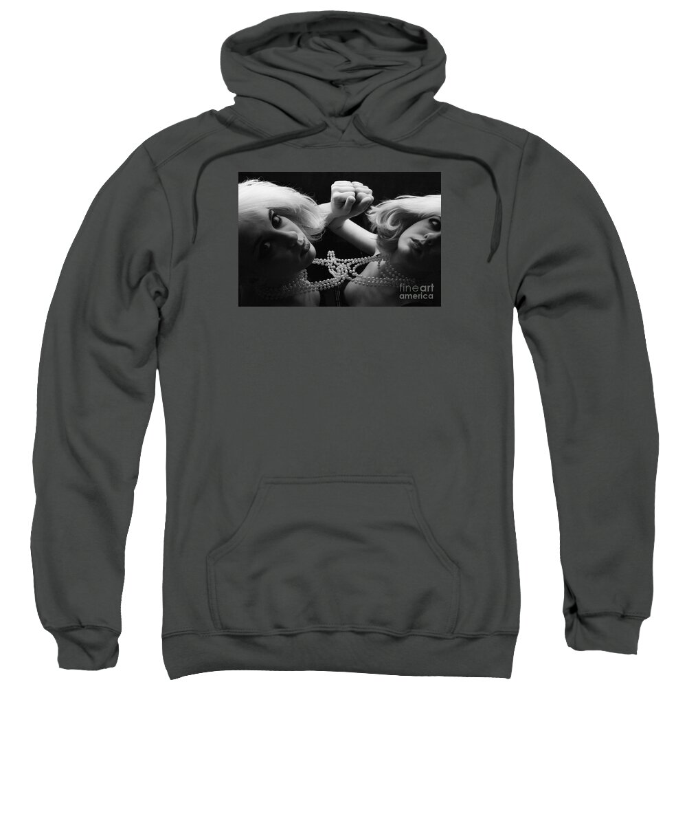 Artistic Sweatshirt featuring the photograph Entering Identity by Robert WK Clark