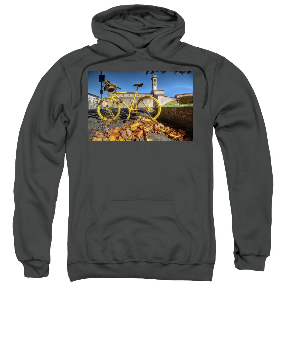 Fiesole Italy Sweatshirt featuring the photograph Fiesole Italy by Paul James Bannerman