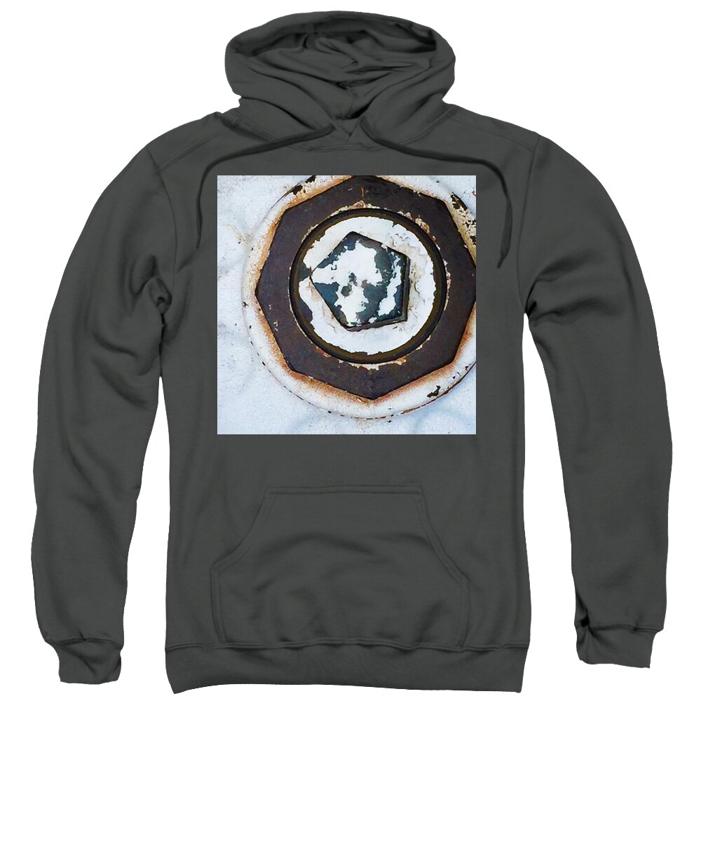 Fire Hydrant Sweatshirt featuring the photograph Fire hydrant 9 by Suzanne Lorenz