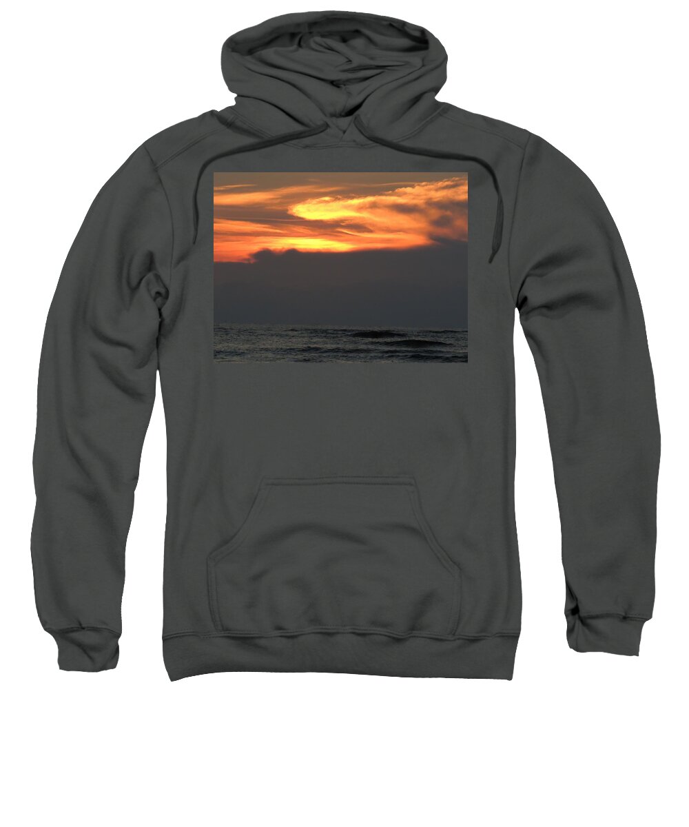 Sunrise Sweatshirt featuring the photograph Fire in the Morning Sky by Vincent Green