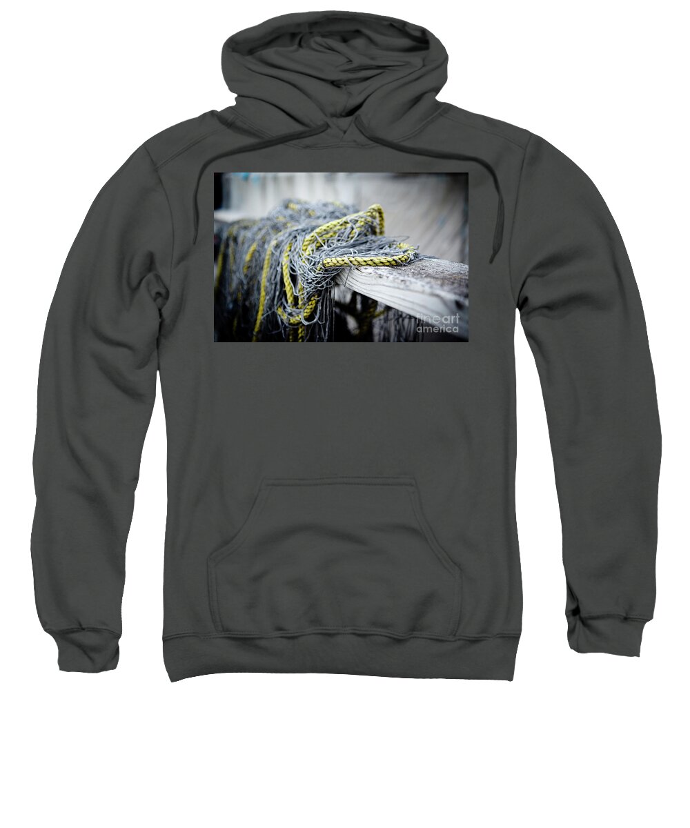 Fish Sweatshirt featuring the photograph Fishing Net by Rich S