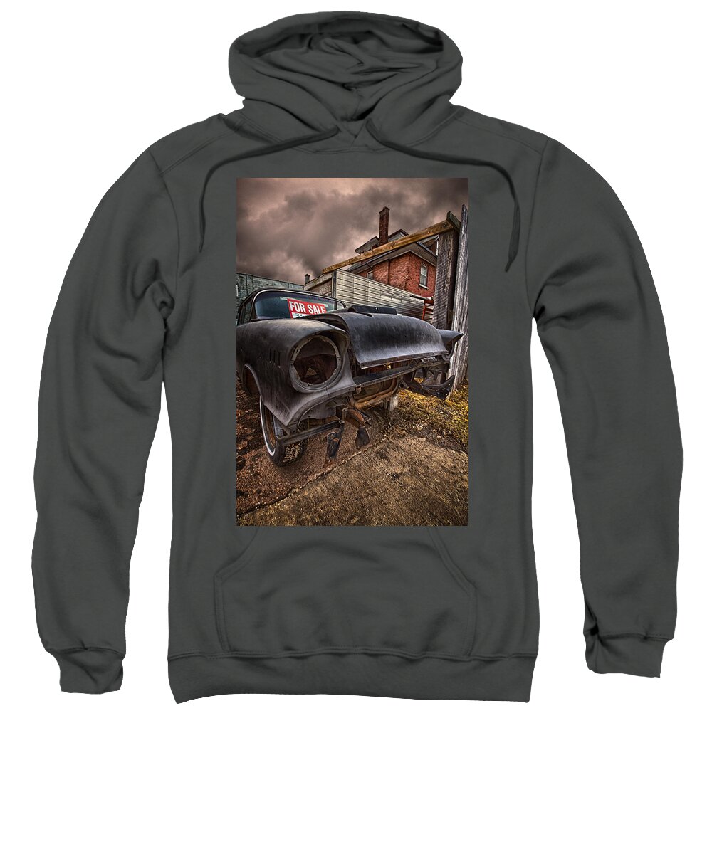 Abandoned Sweatshirt featuring the photograph For Sale by Jakub Sisak