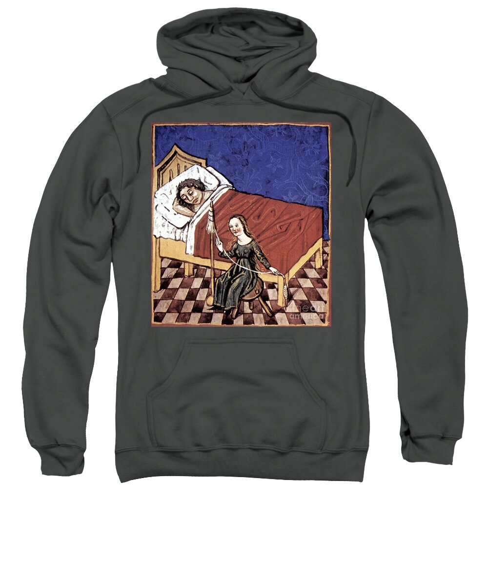 Bed Sweatshirt featuring the photograph Four Humors: Melancholia by Granger