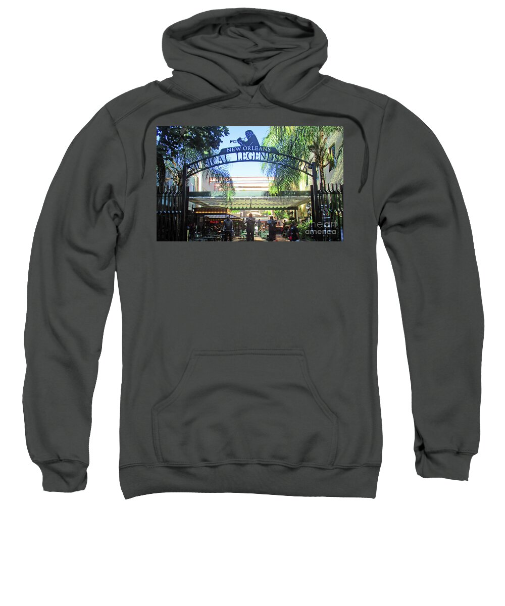 French Quarter Sweatshirt featuring the photograph French Quarter 29 by Randall Weidner