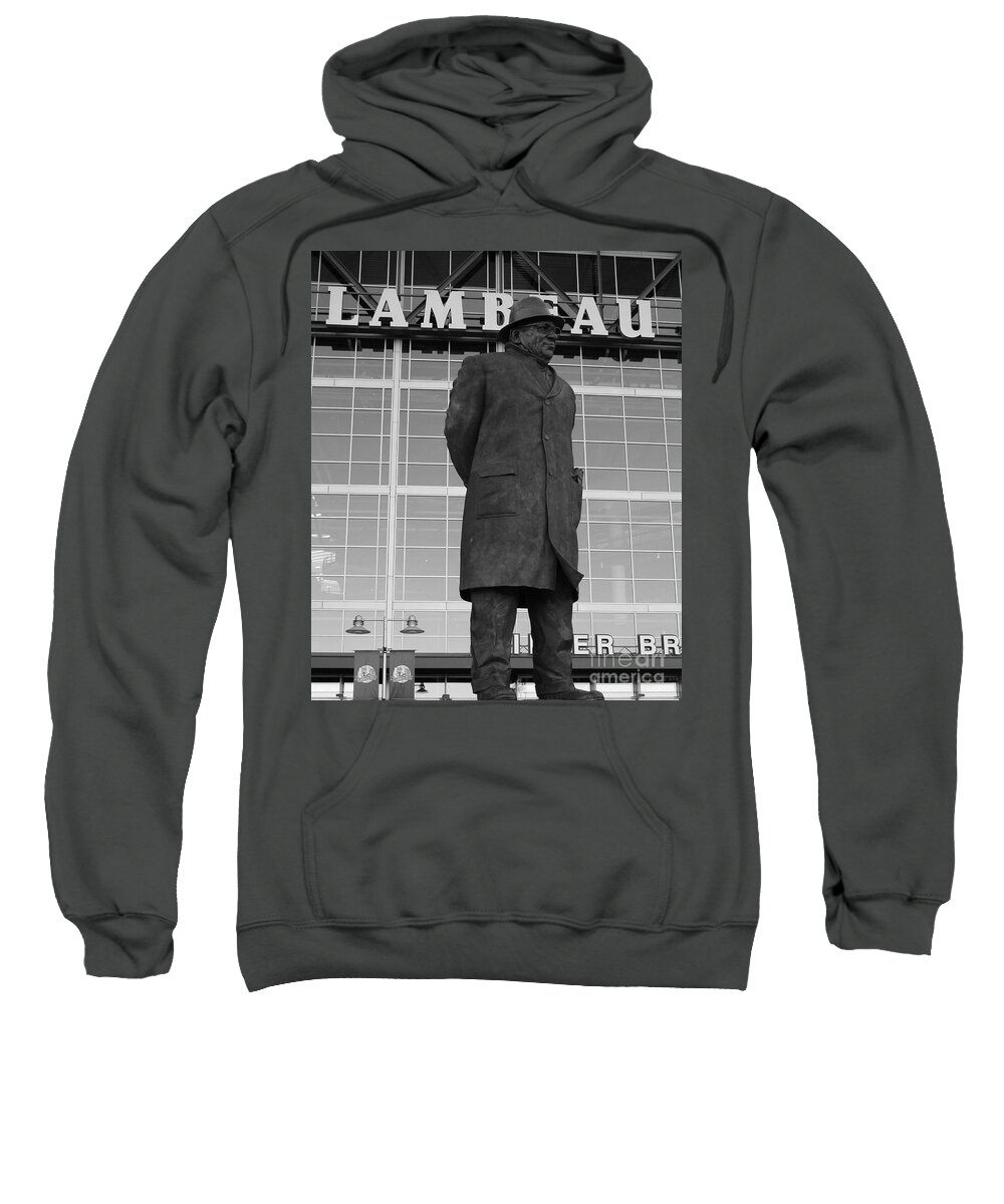 Vince Lombardi Sweatshirt featuring the photograph Ghosts of Lambeau by Tommy Anderson