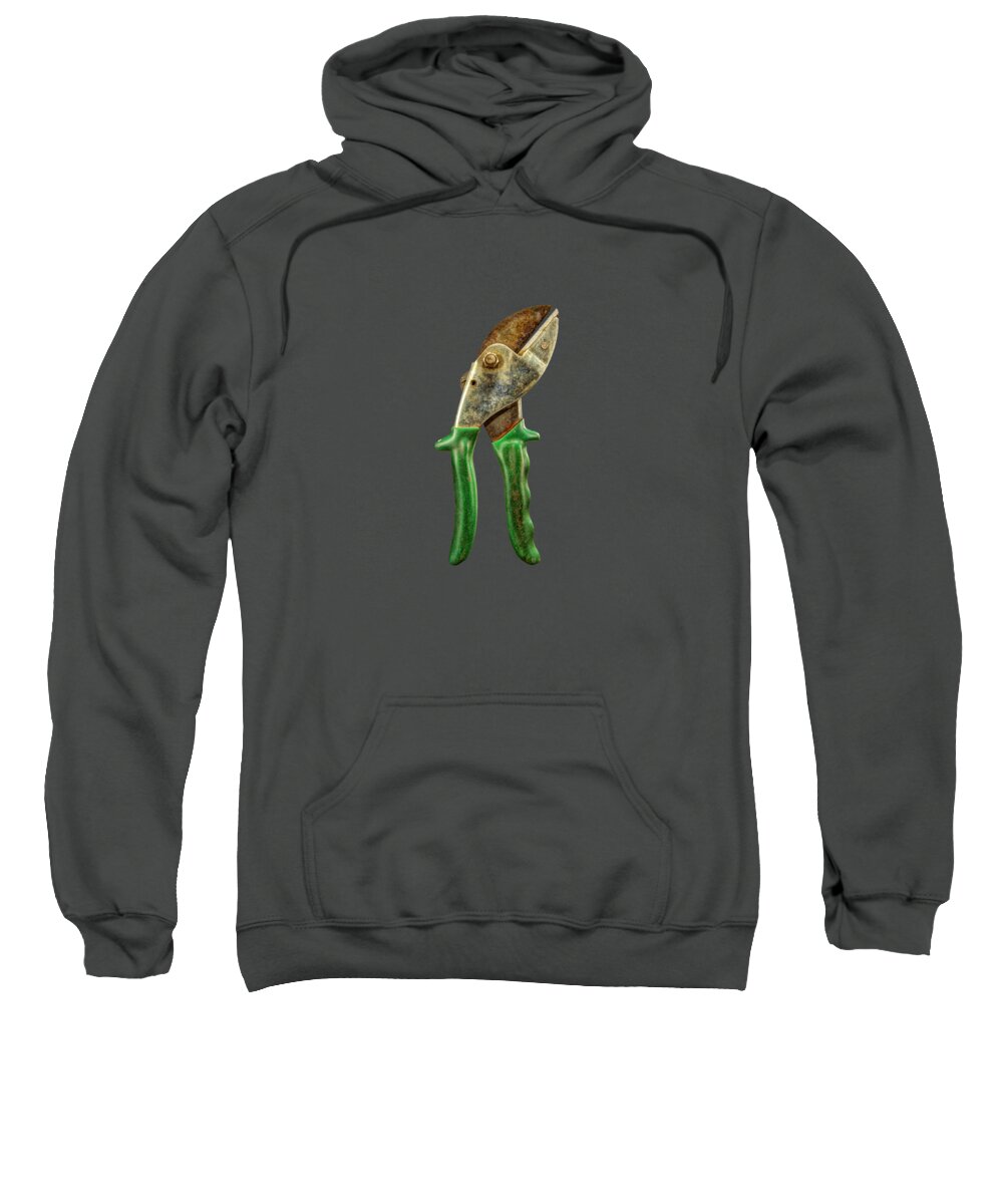 Blade Sweatshirt featuring the photograph Green Anvil Cutters by YoPedro