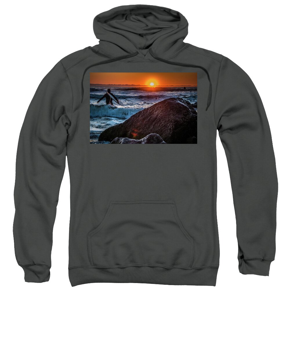 Beach Sweatshirt featuring the photograph Grommet Island 8 by Larkin's Balcony Photography