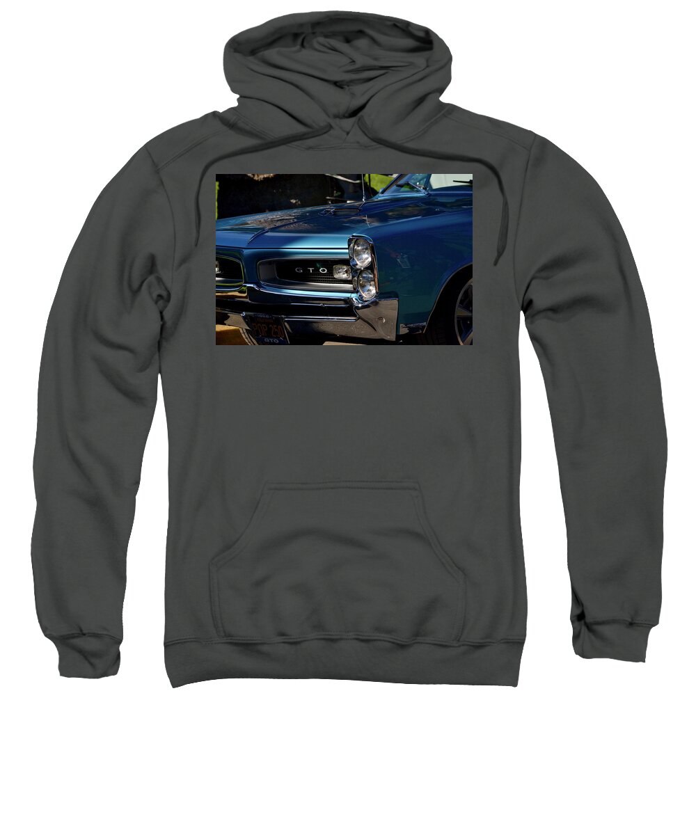  Sweatshirt featuring the photograph GTO Detail by Dean Ferreira