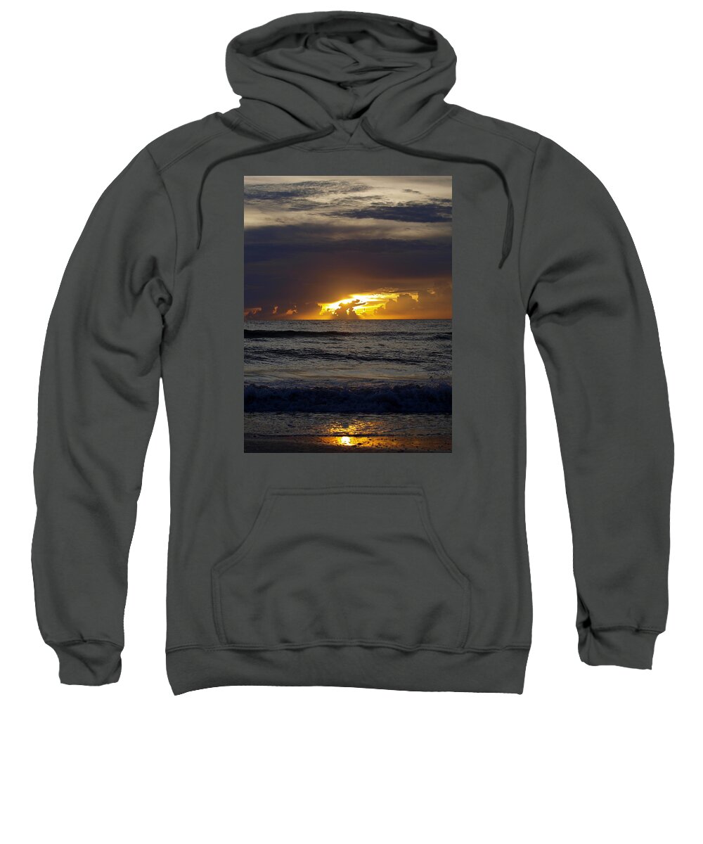 Sunset Sweatshirt featuring the photograph Gulf Sunset by James Granberry