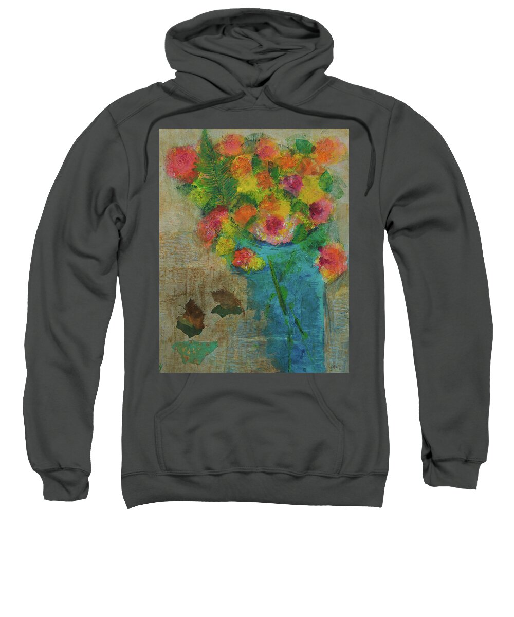 Flowers Sweatshirt featuring the photograph Hand Picked by Julia Malakoff