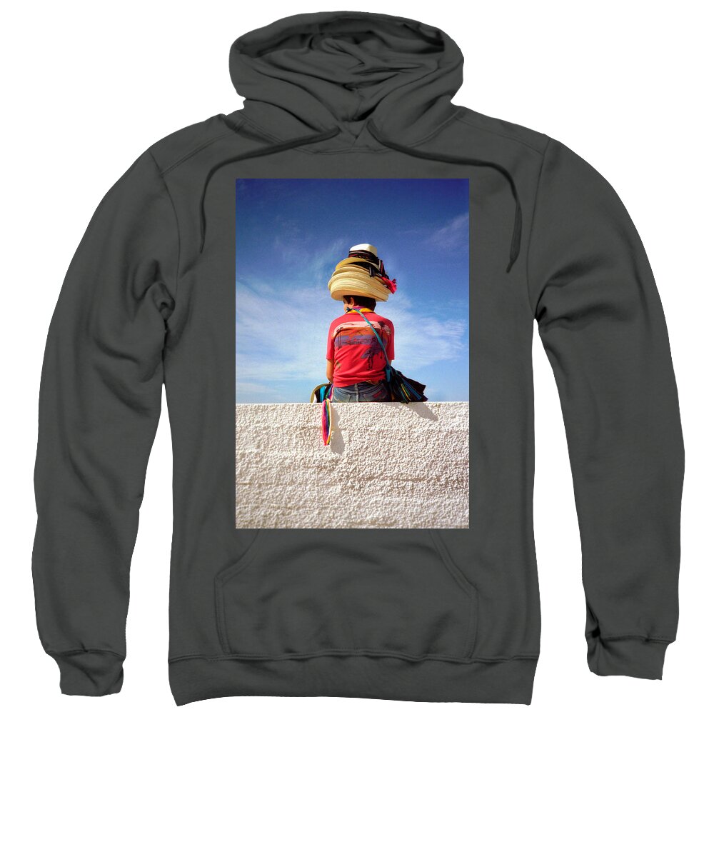 Art Sweatshirt featuring the photograph Hats by Frank DiMarco