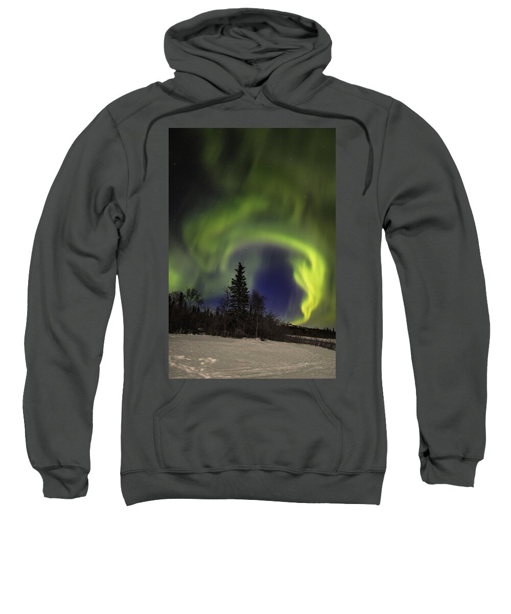 Alaska Sweatshirt featuring the photograph Helix by Ed Boudreau