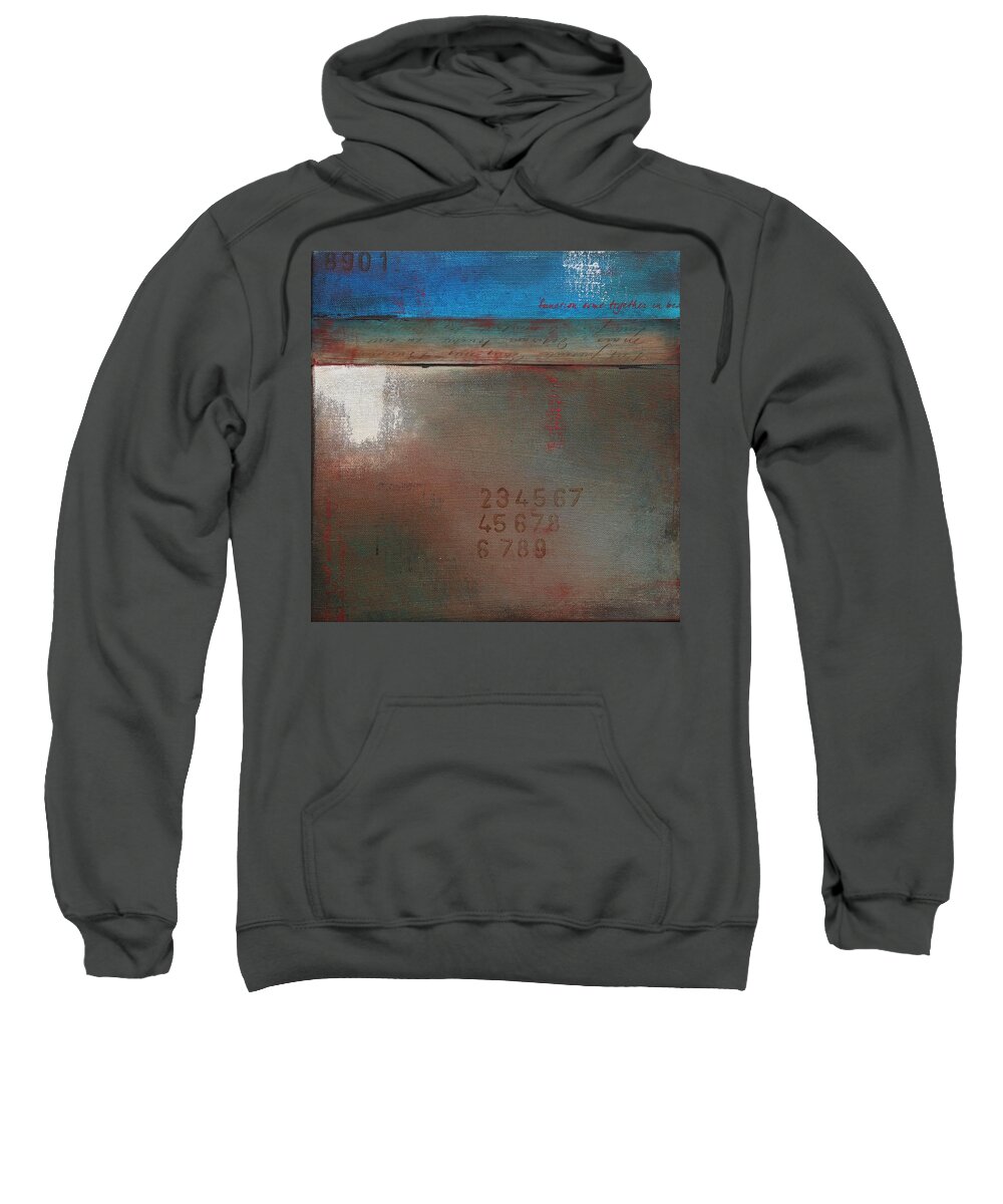 Acrylic Sweatshirt featuring the painting Into the Wisp 2 by Brenda O'Quin