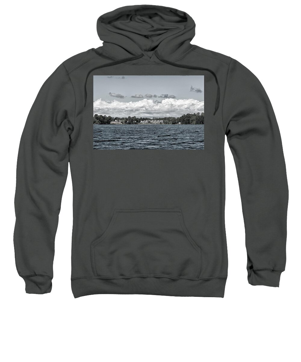 Invermara Sweatshirt featuring the digital art Invermara Bay by JGracey Stinson
