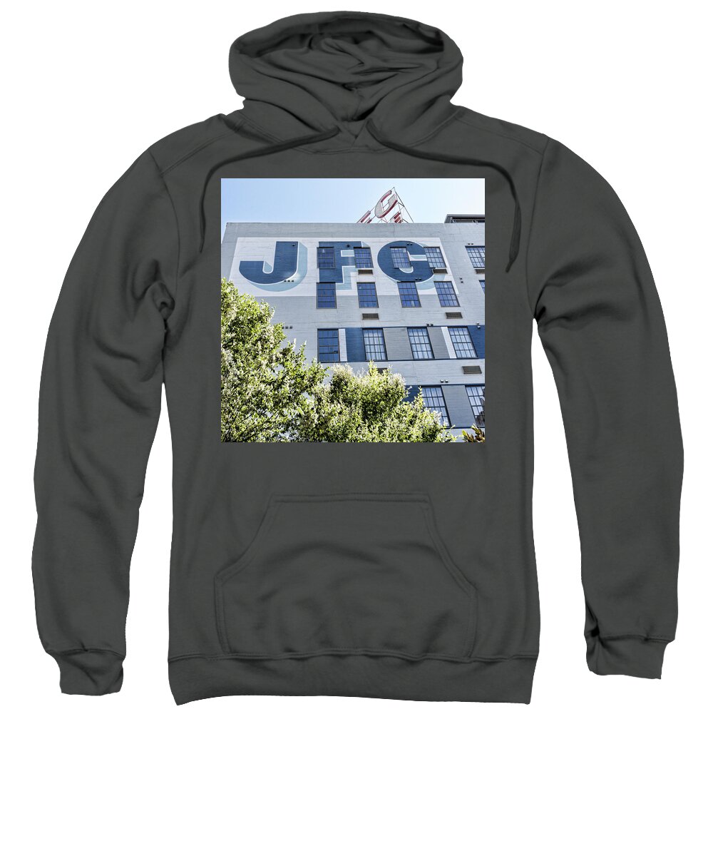 Jfg Sweatshirt featuring the photograph JFG Looking up by Sharon Popek