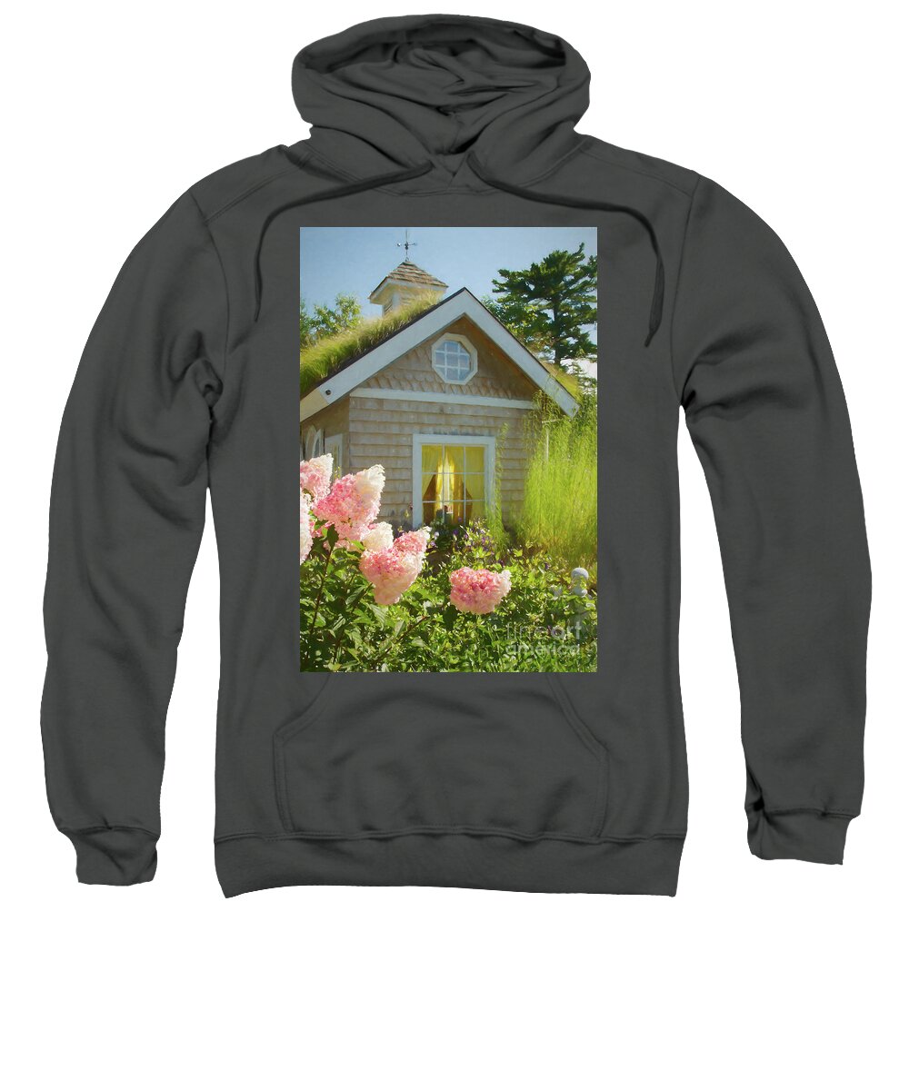 Botanic Gardens Sweatshirt featuring the photograph Joyful Summer by Marilyn Cornwell