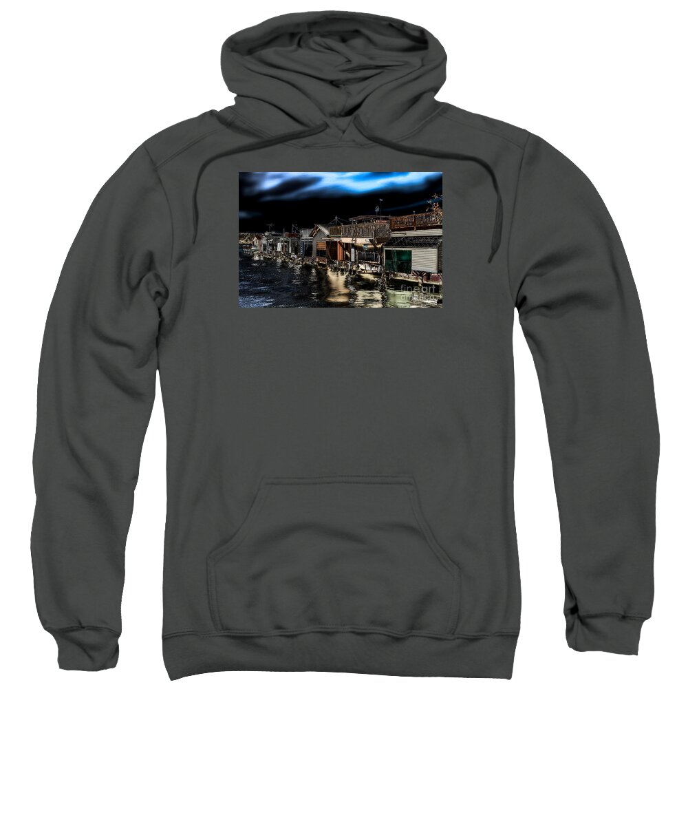 Midnight Sweatshirt featuring the photograph Just before Dawn by William Norton