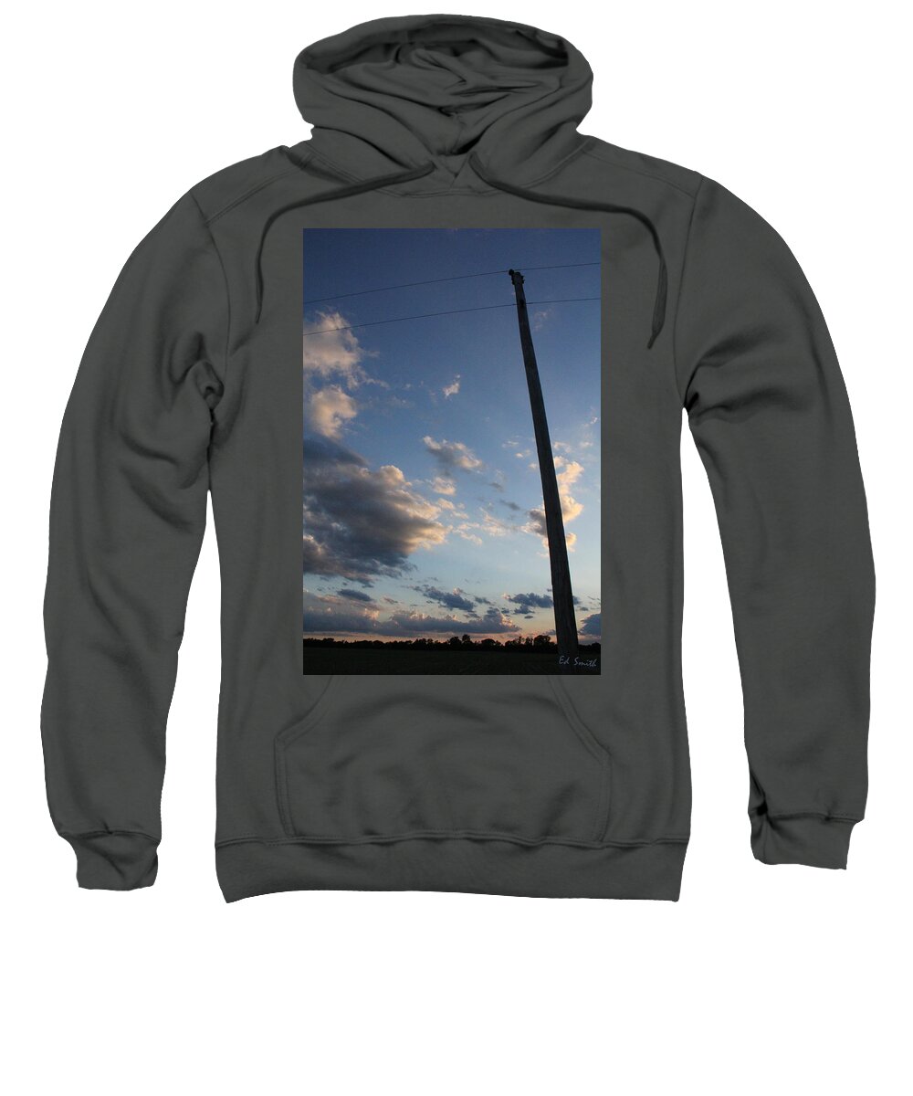 Lean To The Left Sweatshirt featuring the photograph Lean To The Left by Edward Smith