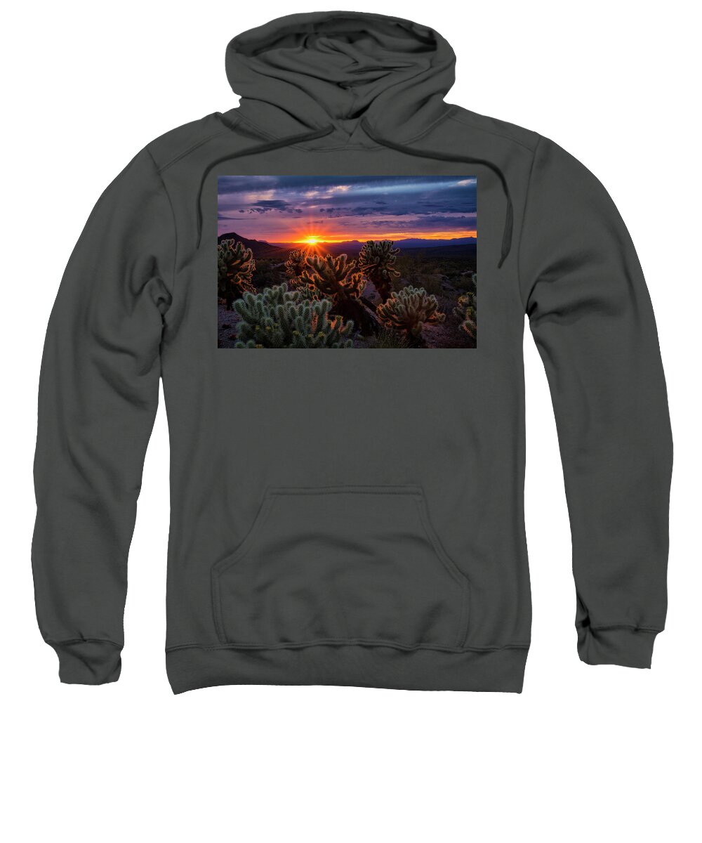 Sunset Sweatshirt featuring the photograph Let the Sun Shine Let The Sun Shine by Saija Lehtonen