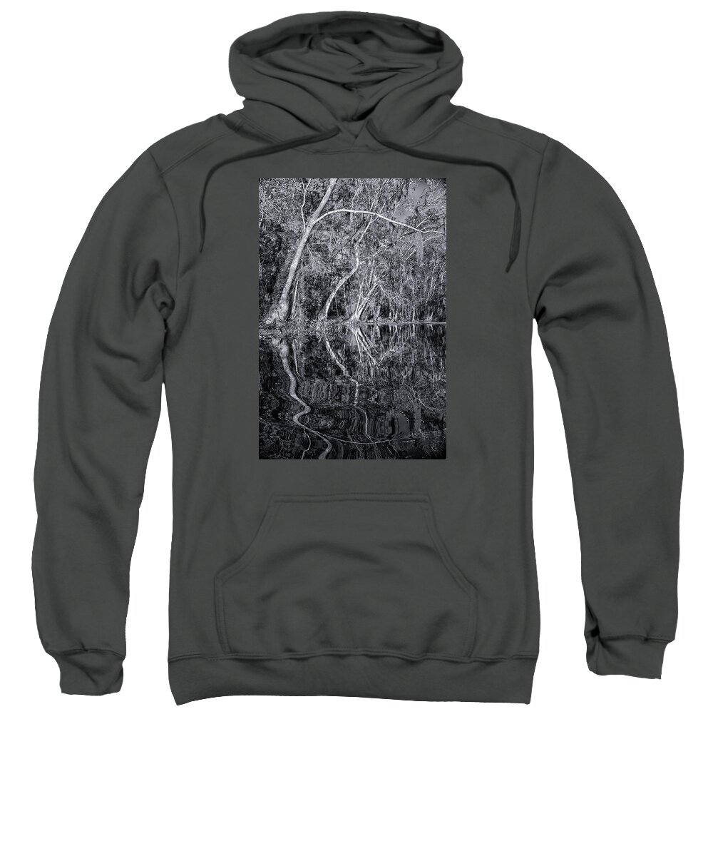 Sherry Day Sweatshirt featuring the photograph Liquid Silver by Ghostwinds Photography