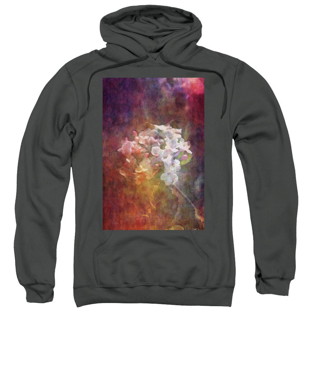Impressionist Sweatshirt featuring the photograph Little Trumpets 9577 IDP_2 by Steven Ward