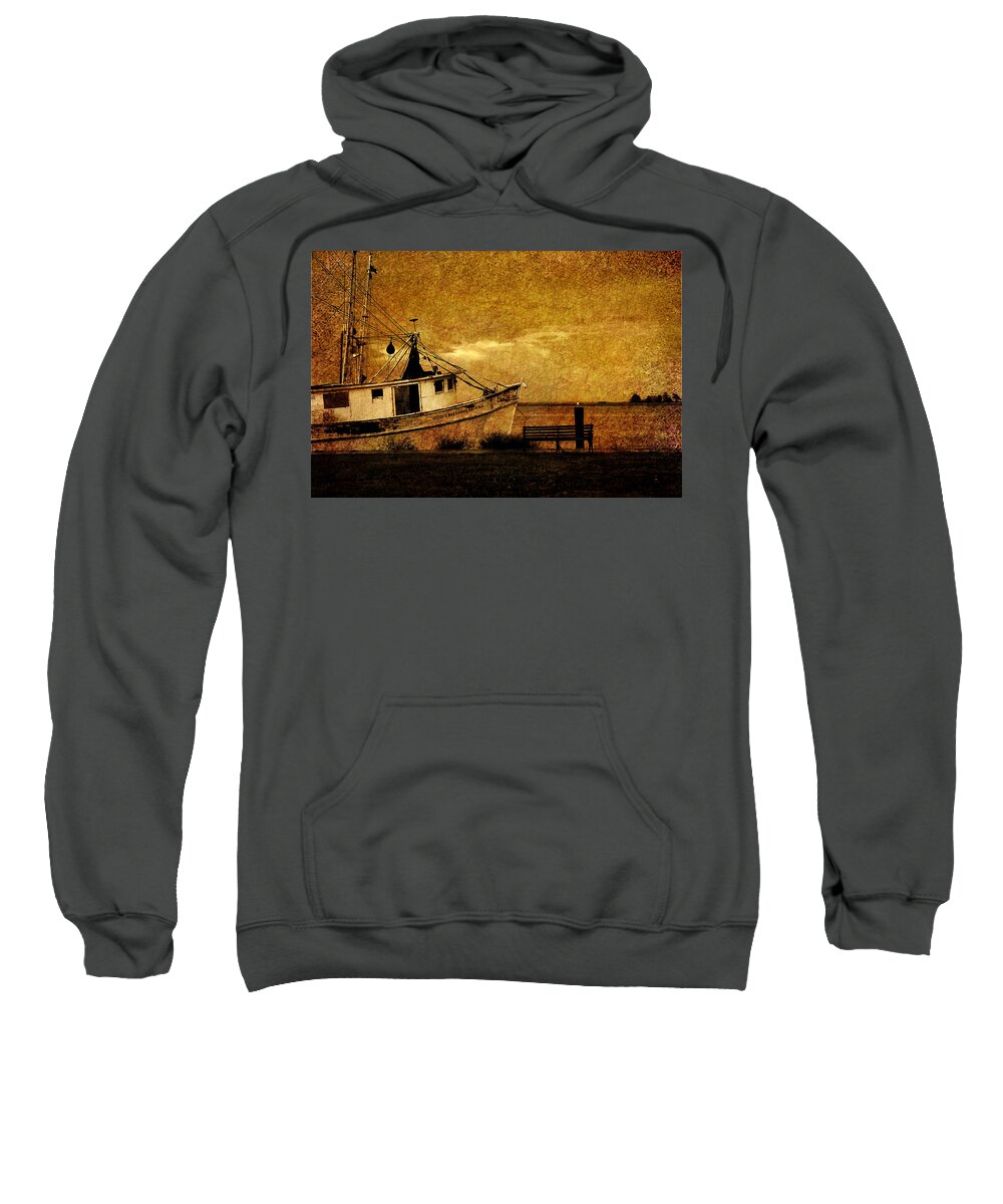 Nautical Sweatshirt featuring the photograph Living in the past by Susanne Van Hulst