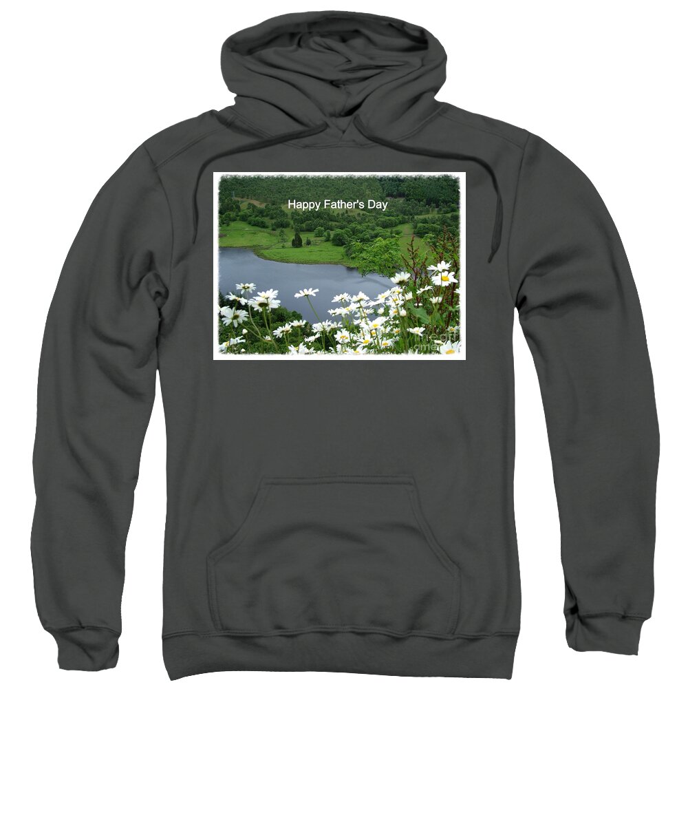 Loch Tummel Sweatshirt featuring the photograph Loch Tummel Father's Day Greeting by Joan-Violet Stretch