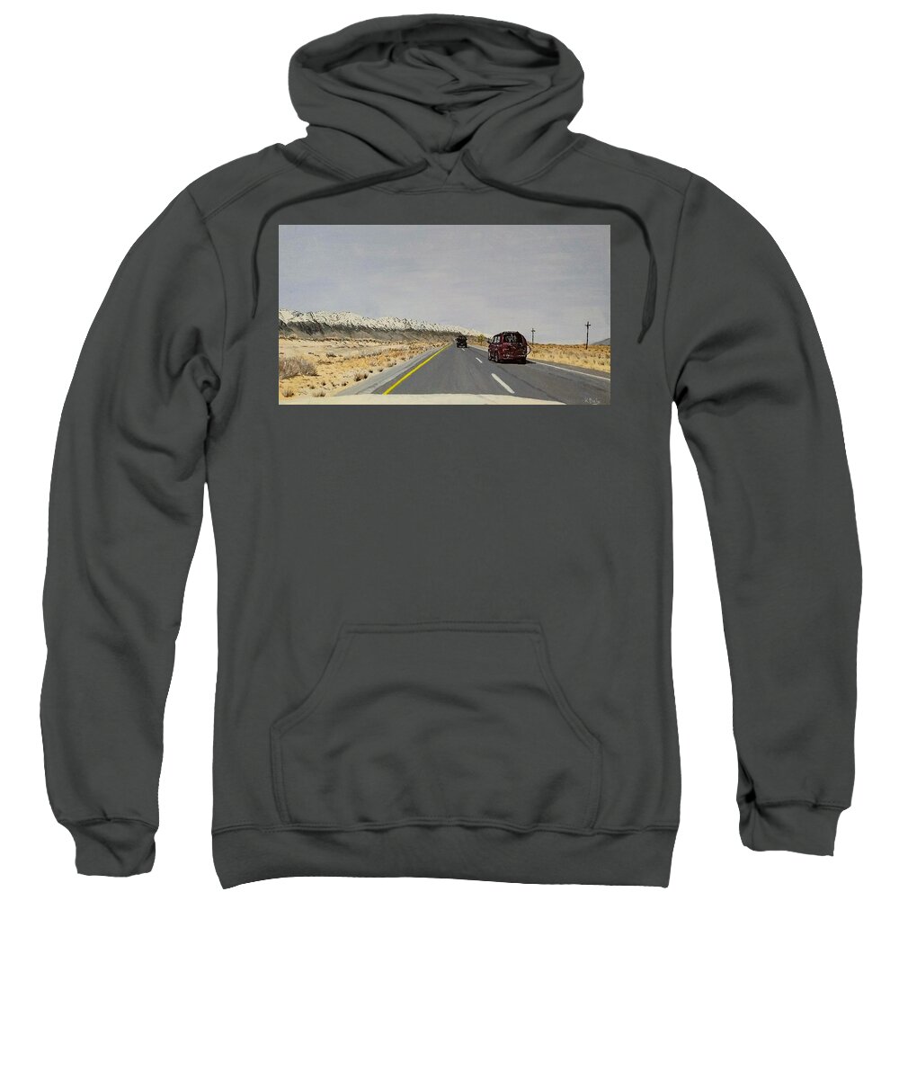 Landscape Sweatshirt featuring the painting Look for America by Kevin Daly