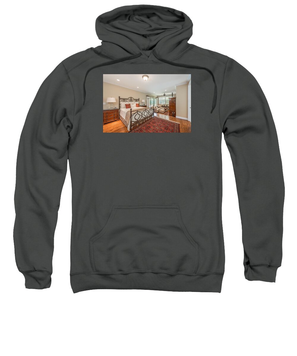  Sweatshirt featuring the photograph Master Suite by Jody Lane