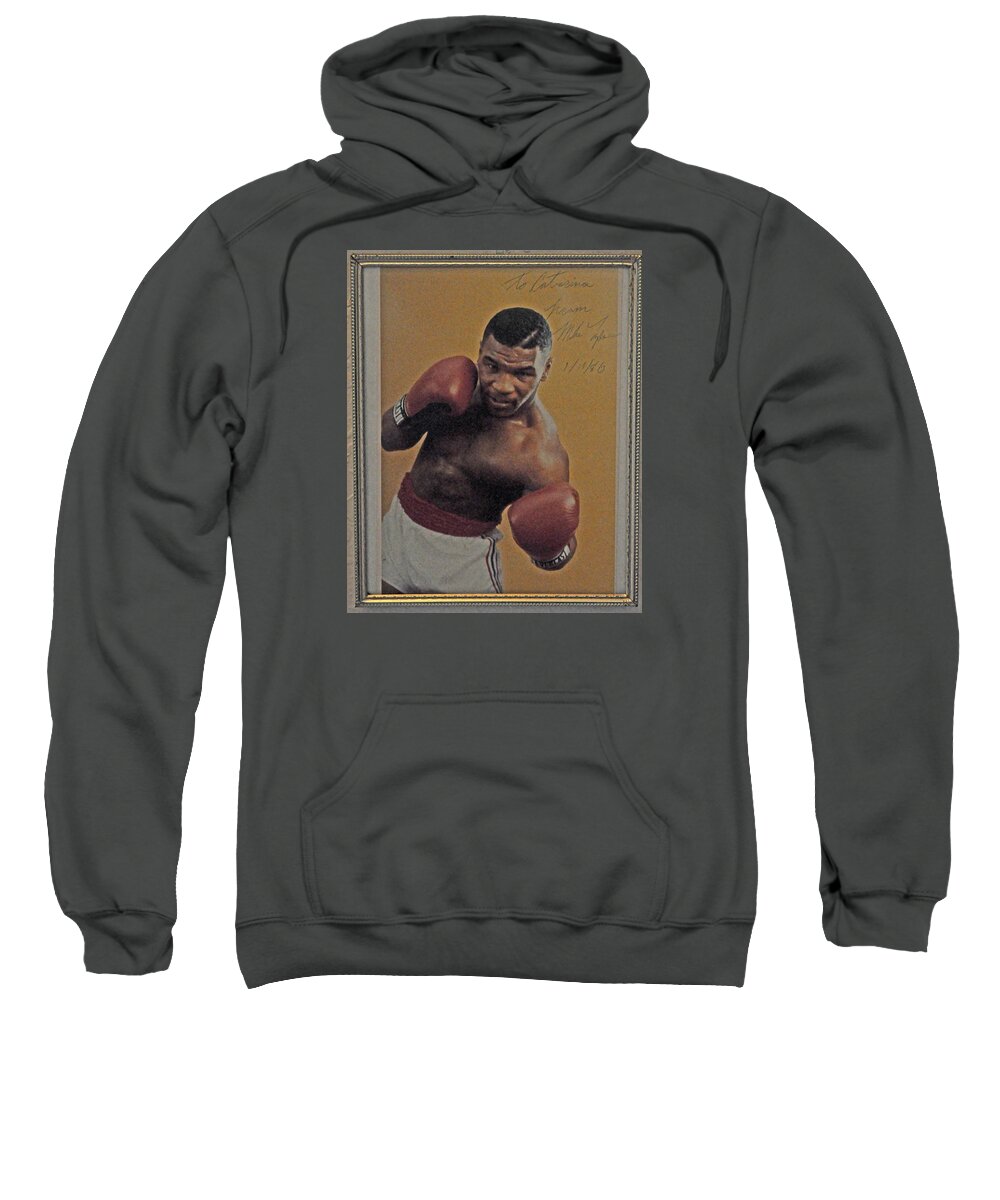 Boxer. Actor. Heavyweight Sweatshirt featuring the photograph Mike Tyson by Jay Milo