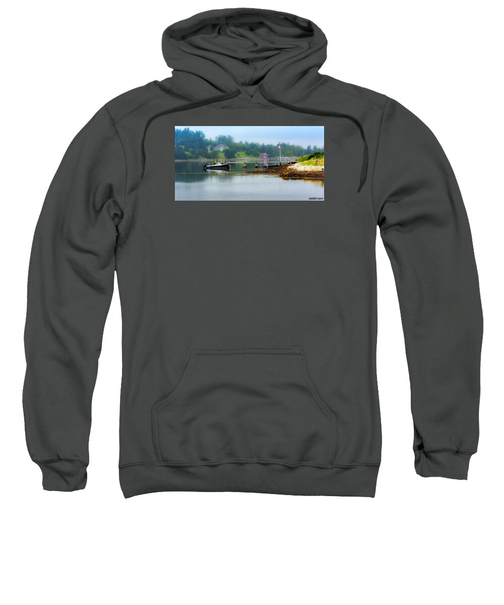 Nova Scotia Sweatshirt featuring the photograph Misty Morning by Ken Morris