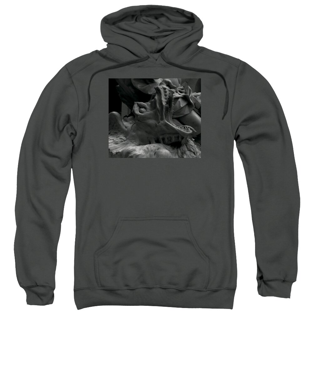 Monster Sweatshirt featuring the photograph Monster from beyond by Emme Pons