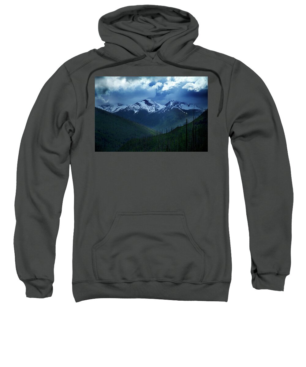 Mountains Sweatshirt featuring the photograph Montana Mountain Vista #2 by David Chasey