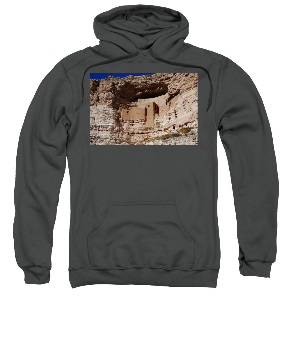 Puebloan Sweatshirt featuring the photograph Montezuma Castle by Tranquil Light Photography