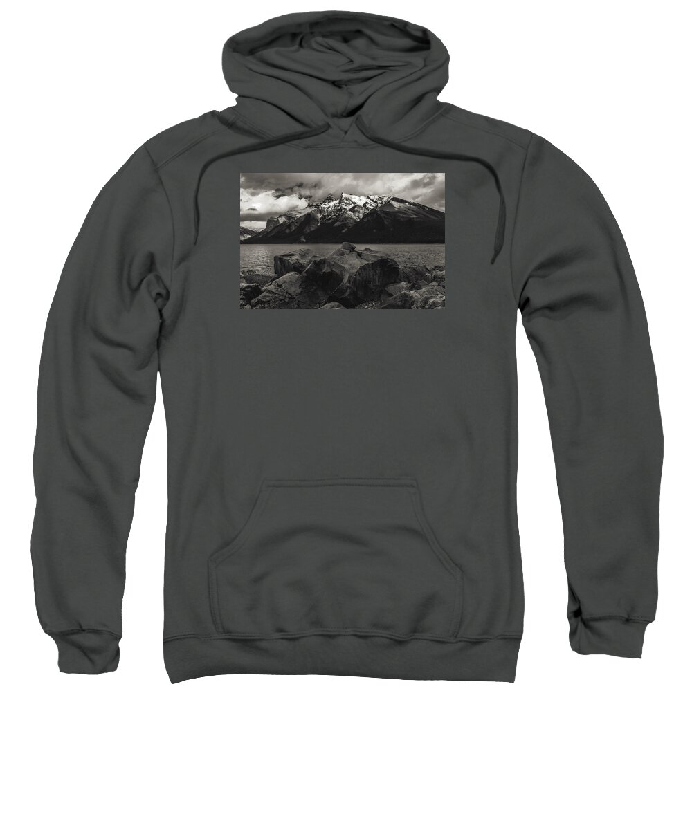 Lake Sweatshirt featuring the photograph Mountain Delight by Nancy Guerin