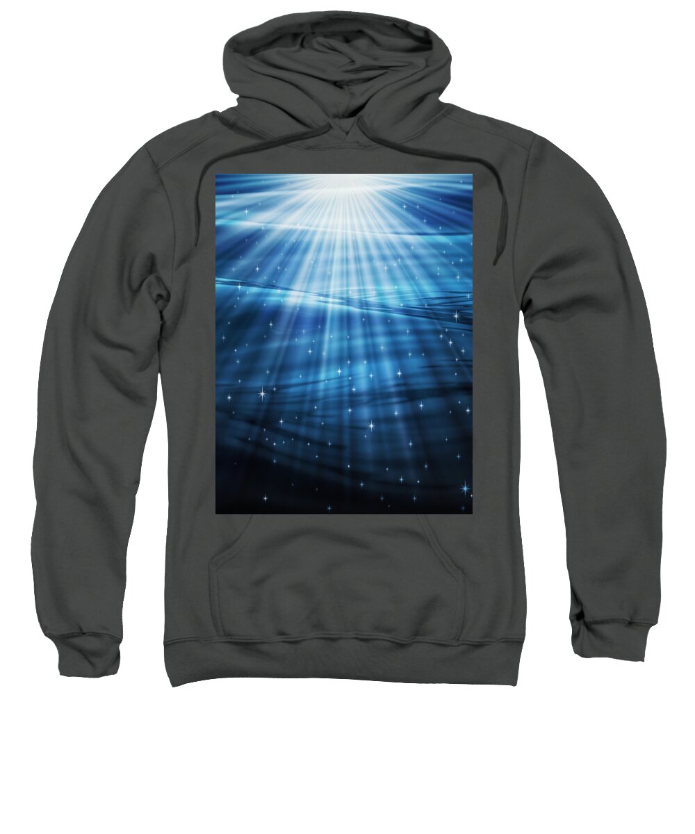 Mystic Waters Sweatshirt featuring the photograph Mystic Waters by Leah McPhail