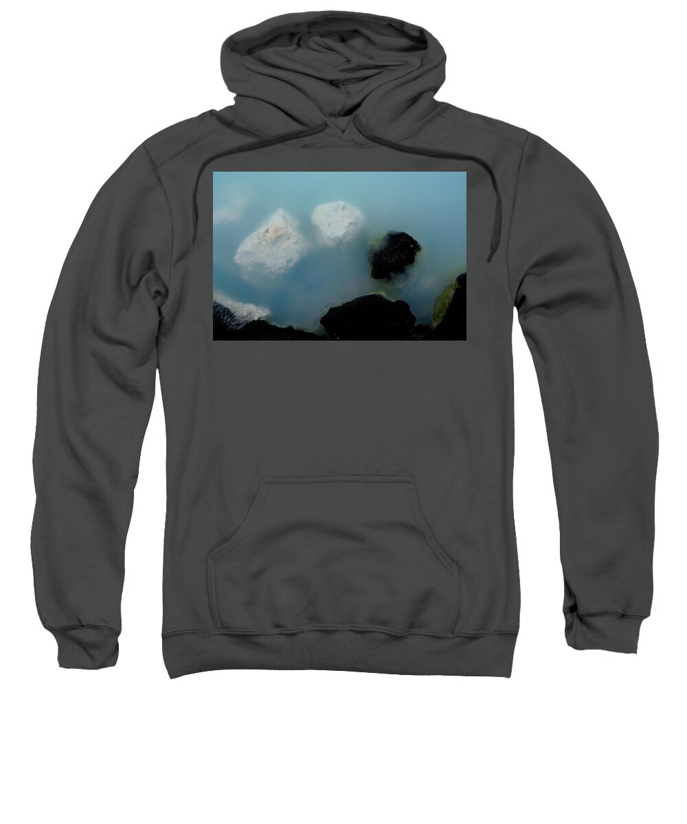  Sweatshirt featuring the photograph Mystical Island - Healing Waters by Matthew Wolf