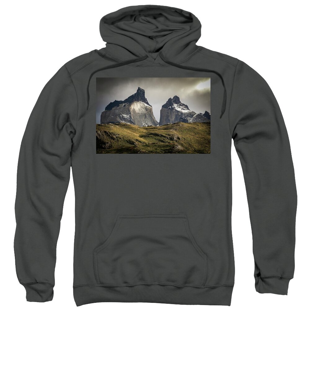 Landscape Sweatshirt featuring the photograph Mythic by Ryan Weddle