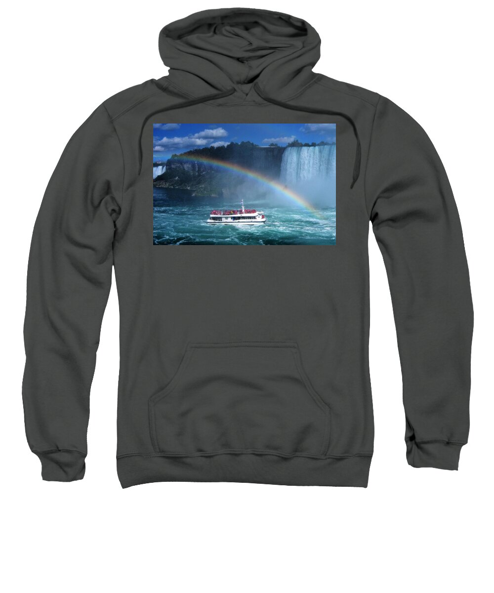Water Sweatshirt featuring the photograph No Pot of Gold by Charles HALL