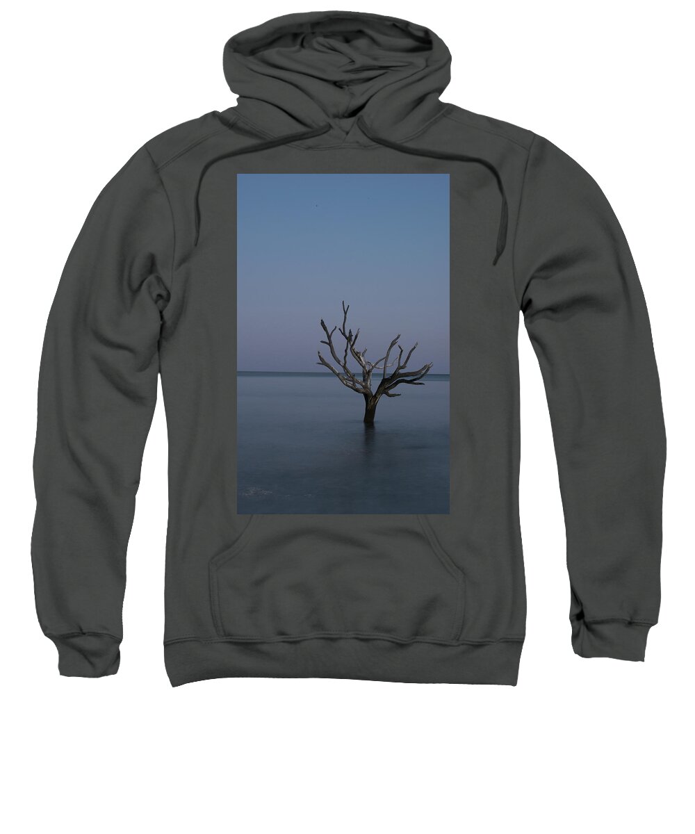 Landscape Sweatshirt featuring the photograph Ocean Tree by Joe Shrader