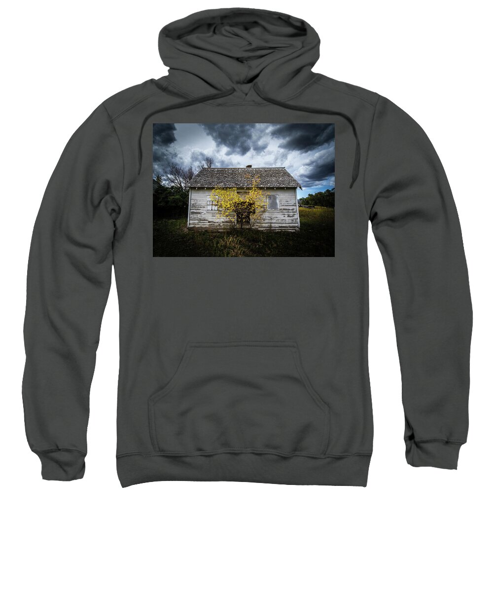 Old House Sweatshirt featuring the photograph Old House by Wesley Aston