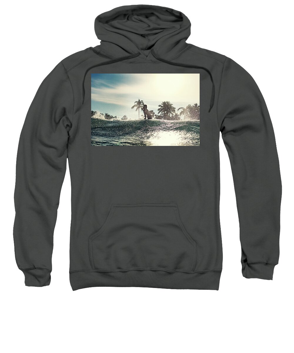 Surfing Sweatshirt featuring the photograph Old School by Nik West