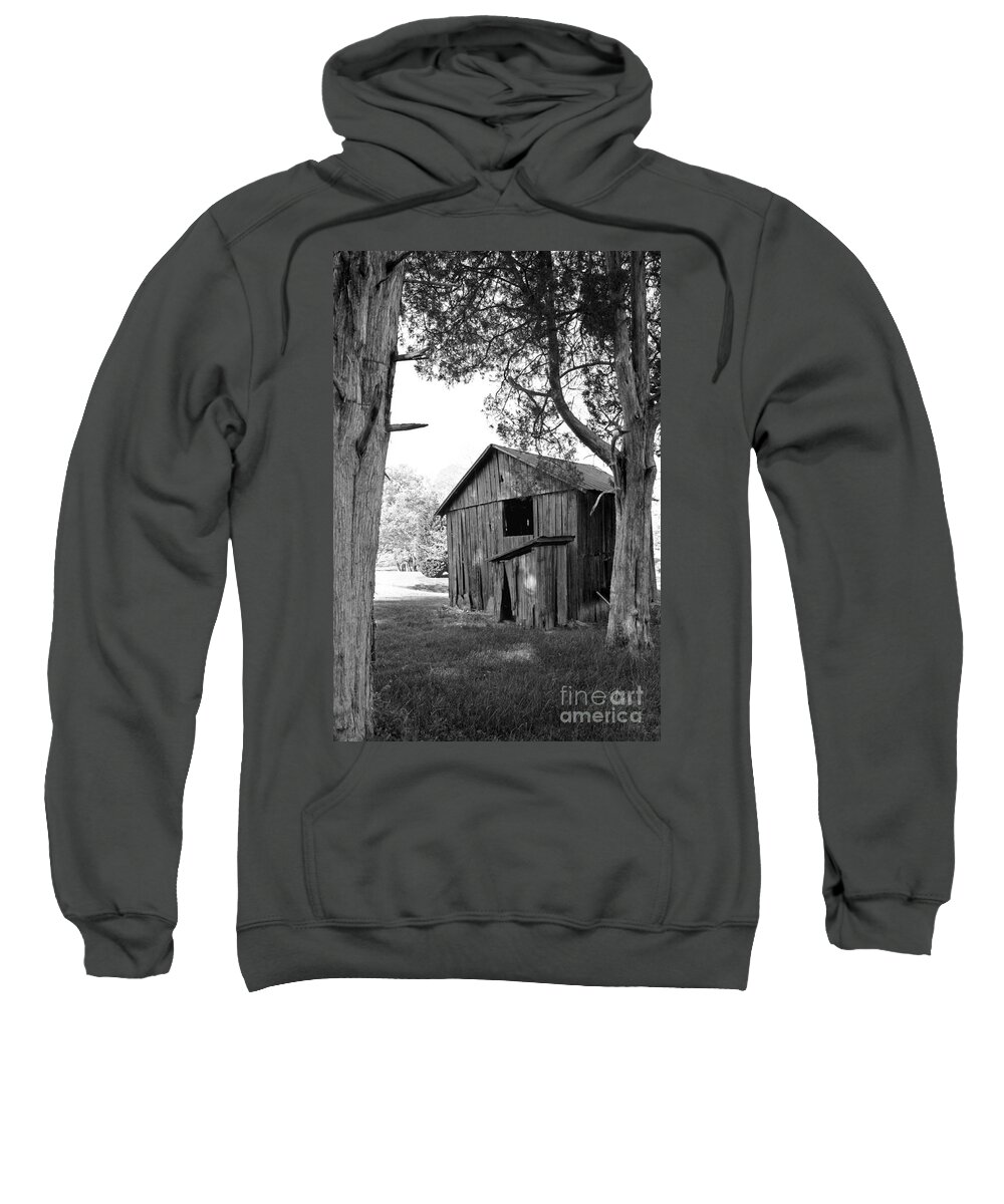 Landscape Sweatshirt featuring the photograph Old Structures by Todd Blanchard