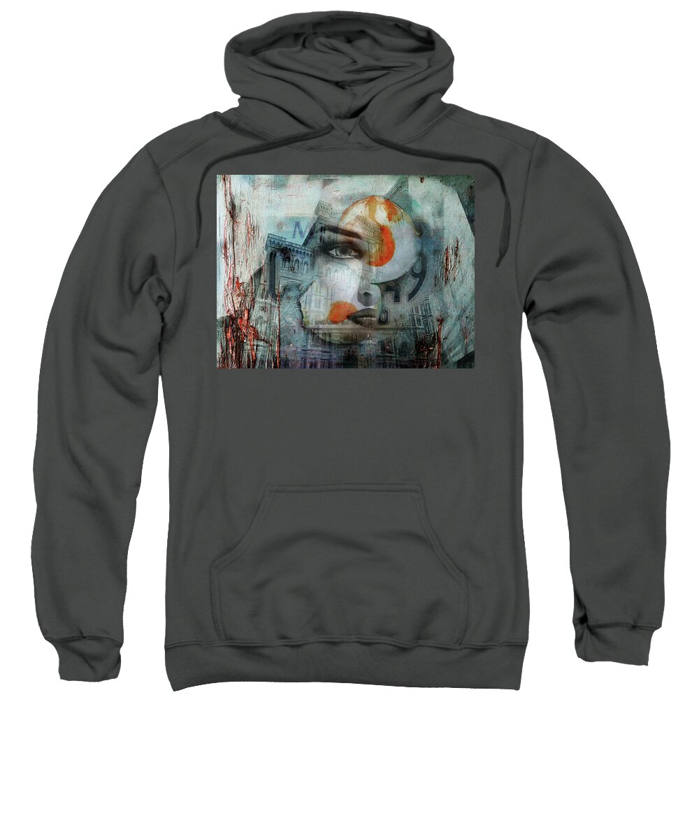 Florence Sweatshirt featuring the photograph Once at Florence by Gabi Hampe