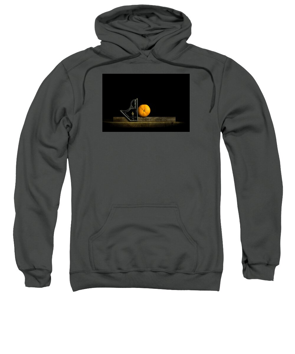 Orange Sweatshirt featuring the photograph Oranges ain't square by Nigel R Bell