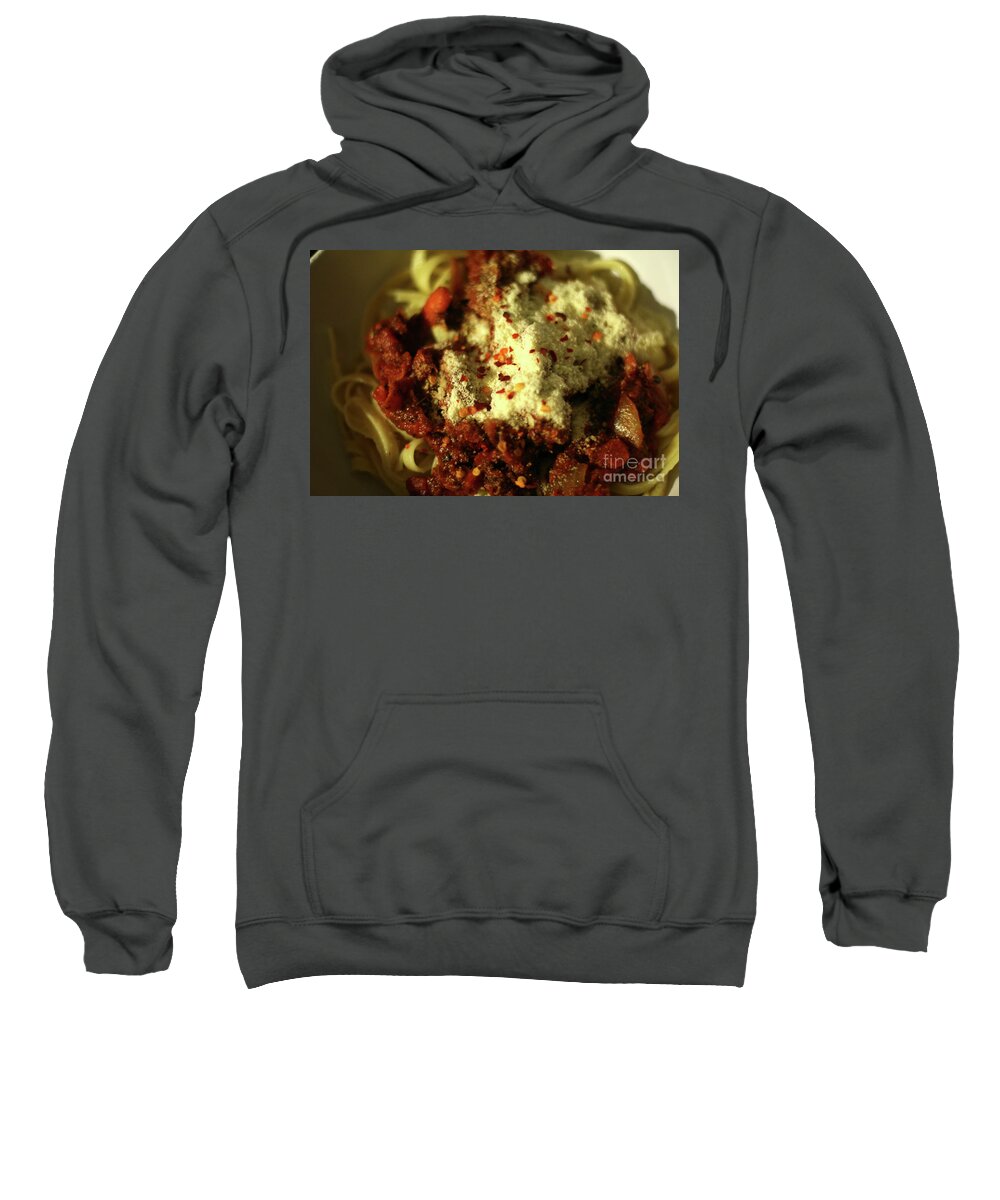 Food Sweatshirt featuring the photograph Pasta by Joseph A Langley