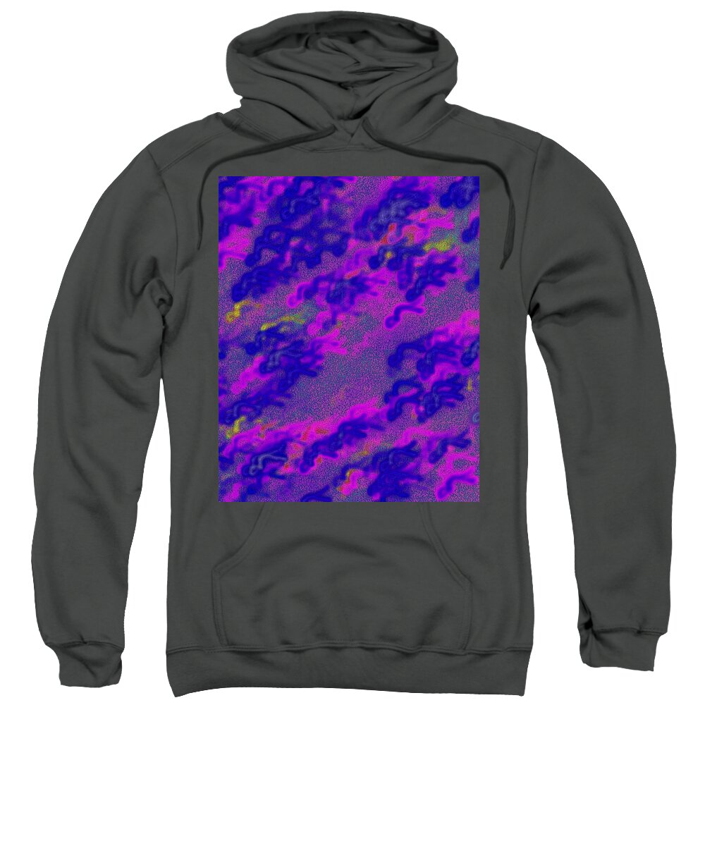 Background Sweatshirt featuring the digital art Potential Energy by Vincent Green